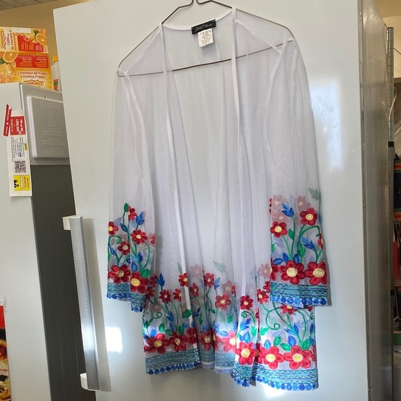 Slinky Brand Other - Slinky Brand White Mesh Garment